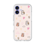 スリムプロテクションプレミアムケース［ ビリケン - 総柄 - ピンク ］