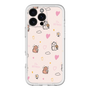 スリムプロテクションプレミアムケース［ ビリケン - 総柄 - ピンク ］