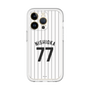 スリムプロテクションプレミアムケース［ 千葉ロッテマリーンズ - #77 NISHIOKA ］