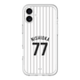 スリムプロテクションプレミアムケース［ 千葉ロッテマリーンズ - #77 NISHIOKA ］