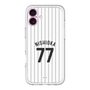 スリムプロテクションプレミアムケース［ 千葉ロッテマリーンズ - #77 NISHIOKA ］
