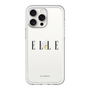 スリムプロテクションプレミアムケース［ ELLE×ポムポムプリン - ロゴ ］