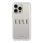 スリムプロテクションプレミアムケース［ ELLE×ポムポムプリン - ロゴ ］