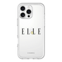 スリムプロテクションプレミアムケース［ ELLE×ポムポムプリン - ロゴ ］