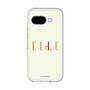 スリムプロテクションプレミアムケース［ ELLE×ポムポムプリン - ロゴ - ベージュ ］