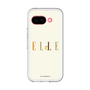スリムプロテクションプレミアムケース［ ELLE×ポムポムプリン - ロゴ - ベージュ ］