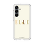 スリムプロテクションプレミアムケース［ ELLE×ポムポムプリン - ロゴ - ベージュ ］