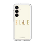 スリムプロテクションプレミアムケース［ ELLE×ポムポムプリン - ロゴ - ベージュ ］