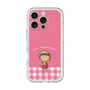 スリムプロテクションプレミアムケース［ ちびまる子ちゃん - ピンクチェック ］