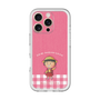 スリムプロテクションプレミアムケース［ ちびまる子ちゃん - ピンクチェック ］