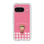 スリムプロテクションプレミアムケース［ ちびまる子ちゃん - ピンクチェック ］