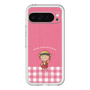 スリムプロテクションプレミアムケース［ ちびまる子ちゃん - ピンクチェック ］