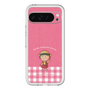スリムプロテクションプレミアムケース［ ちびまる子ちゃん - ピンクチェック ］