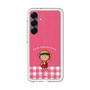 スリムプロテクションプレミアムケース［ ちびまる子ちゃん - ピンクチェック ］