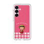 スリムプロテクションプレミアムケース［ ちびまる子ちゃん - ピンクチェック ］
