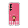 スリムプロテクションプレミアムケース［ ちびまる子ちゃん - ピンクチェック ］