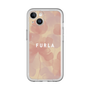 スリムプロテクションプレミアムケース［ FURLA - FLOWER VELATO-01 ］