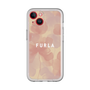 スリムプロテクションプレミアムケース［ FURLA - FLOWER VELATO-01 ］