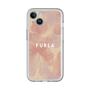 スリムプロテクションプレミアムケース［ FURLA - FLOWER VELATO-01 ］
