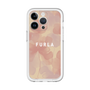 スリムプロテクションプレミアムケース［ FURLA - FLOWER VELATO-01 ］