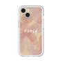 スリムプロテクションプレミアムケース［ FURLA - FLOWER VELATO-01 ］