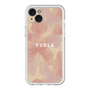 スリムプロテクションプレミアムケース［ FURLA - FLOWER VELATO-01 ］