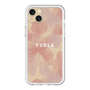 スリムプロテクションプレミアムケース［ FURLA - FLOWER VELATO-01 ］