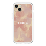スリムプロテクションプレミアムケース［ FURLA - FLOWER VELATO-01 ］