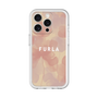 スリムプロテクションプレミアムケース［ FURLA - FLOWER VELATO-01 ］
