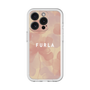 スリムプロテクションプレミアムケース［ FURLA - FLOWER VELATO-01 ］
