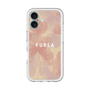 スリムプロテクションプレミアムケース［ FURLA - FLOWER VELATO-01 ］
