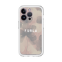 スリムプロテクションプレミアムケース［ FURLA - FLOWER VELATO-02 ］