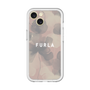 スリムプロテクションプレミアムケース［ FURLA - FLOWER VELATO-02 ］