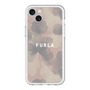 スリムプロテクションプレミアムケース［ FURLA - FLOWER VELATO-02 ］