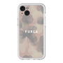 スリムプロテクションプレミアムケース［ FURLA - FLOWER VELATO-02 ］