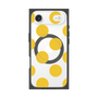 プレミアムスクエアケース with MagSafe［ シンプルドット - Yellow ］