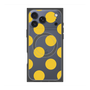 プレミアムスクエアケース with MagSafe［ シンプルドット - Yellow ］