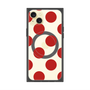 プレミアムスクエアケース with MagSafe［ シンプルドット - Red ］