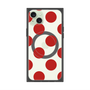 プレミアムスクエアケース with MagSafe［ シンプルドット - Red ］