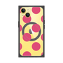 プレミアムスクエアケース with MagSafe［ シンプルドット - Pink ］