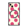 プレミアムスクエアケース with MagSafe［ シンプルドット - Pink ］