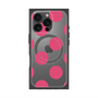 プレミアムスクエアケース with MagSafe［ シンプルドット - Pink ］