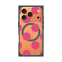 プレミアムスクエアケース with MagSafe［ シンプルドット - Pink ］