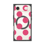 プレミアムスクエアケース with MagSafe［ シンプルドット - Pink ］