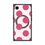 プレミアムスクエアケース with MagSafe［ シンプルドット - Pink ］
