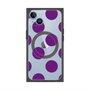 プレミアムスクエアケース with MagSafe［ シンプルドット - Purple ］