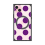 プレミアムスクエアケース with MagSafe［ シンプルドット - Purple ］