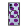プレミアムスクエアケース with MagSafe［ シンプルドット - Purple ］
