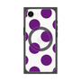 プレミアムスクエアケース with MagSafe［ シンプルドット - Purple ］