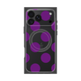 プレミアムスクエアケース with MagSafe［ シンプルドット - Purple ］